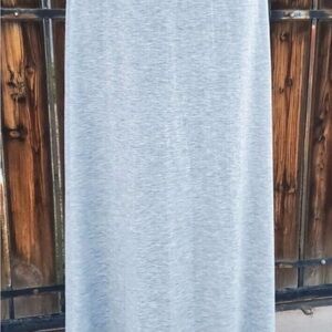 MOA Women's Heather Grey Maxi Skirt 3XL
